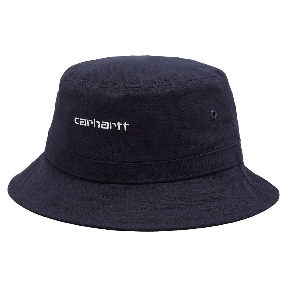 Carhartt WIP Hats Script Bucket Hat - Dark Navy