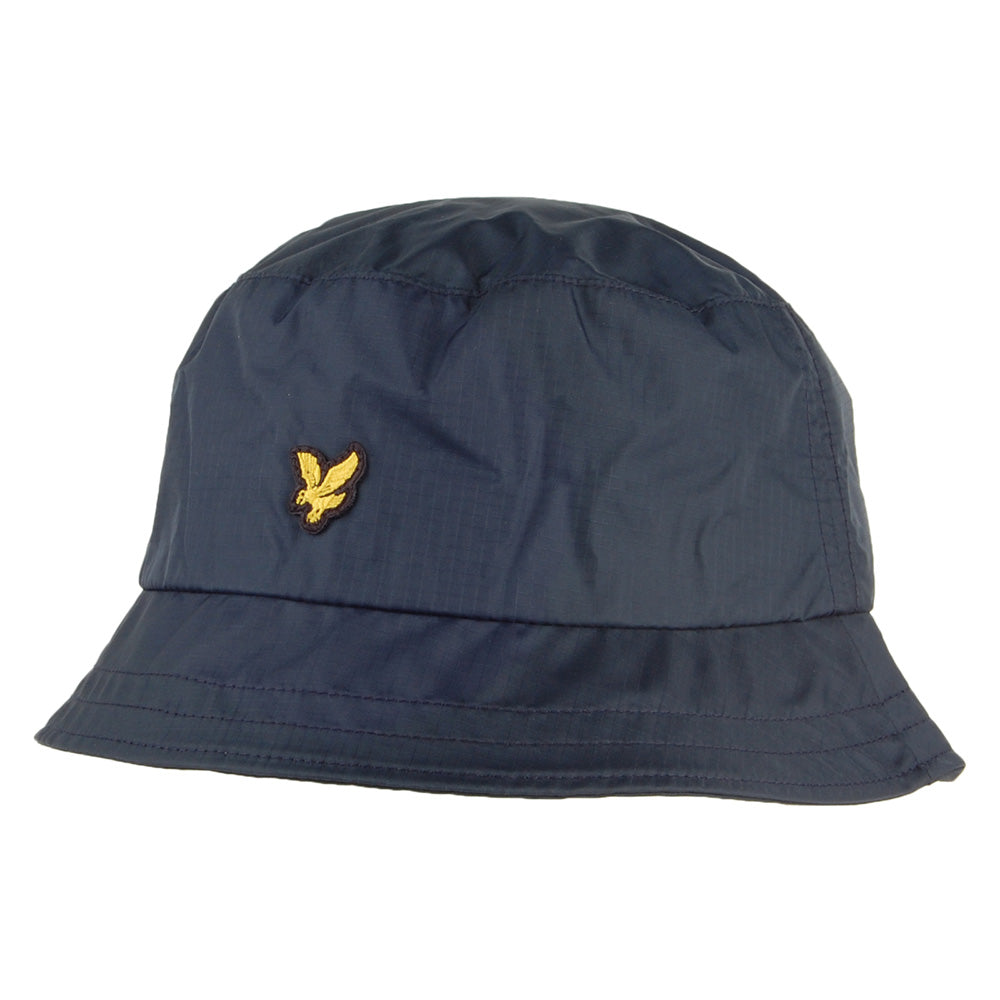 Lyle & Scott Hats Nylon Ripstop Bucket Hat - Navy Blue