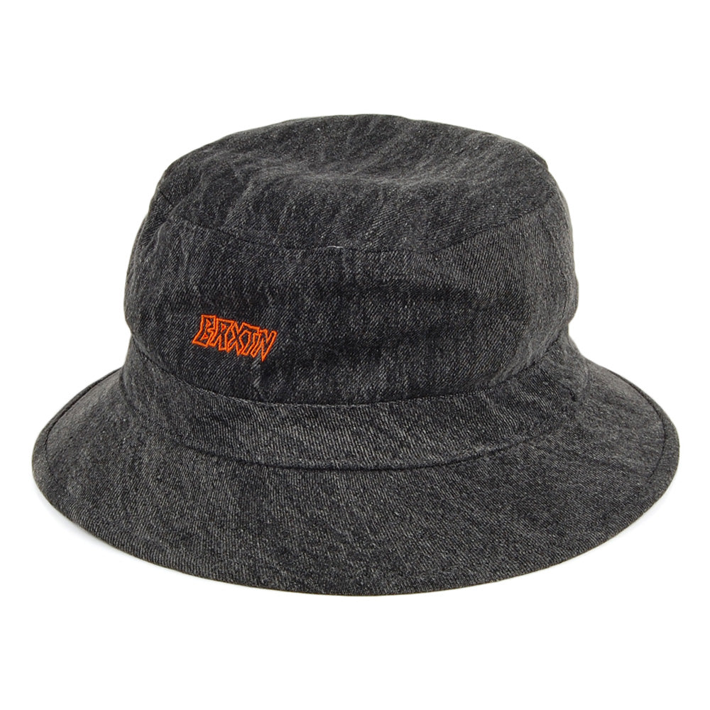 Brixton Hats Simmons Bucket Hat - Washed Black