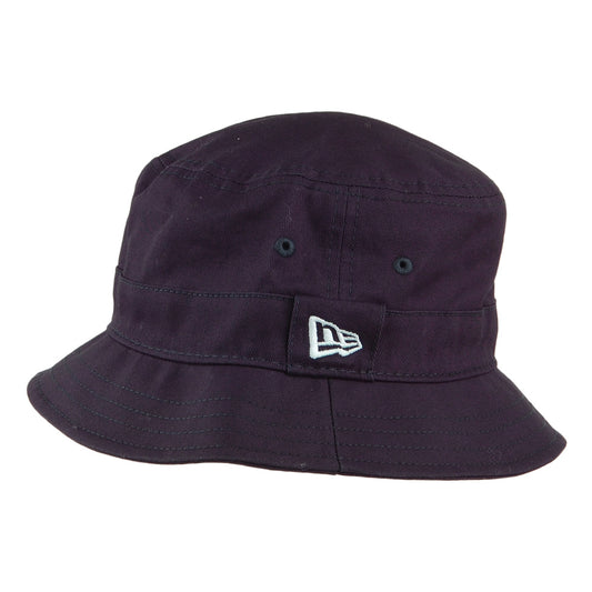 New Era Essential Cotton Bucket Hat XIX - Navy Blue