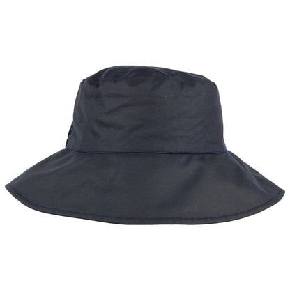Barbour Hats Brambling Wax Cotton Bucket Hat - Navy Blue