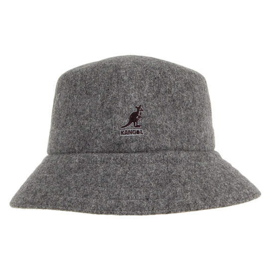Kangol Lahinch Wool Bucket Hat - Grey