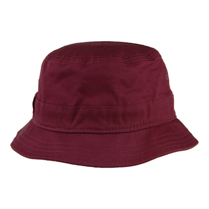 New Era Essential Cotton Bucket Hat - Maroon