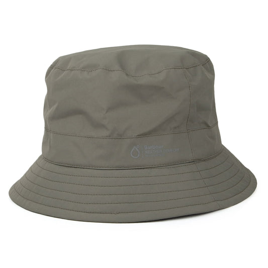 Barbour Hats Weather Comfort Waterproof Bucket Hat - Olive