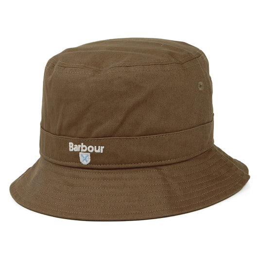 Barbour Hats Cascade Cotton Bucket Hat - Olive