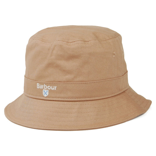 Barbour Hats Cascade Cotton Bucket Hat - Stone