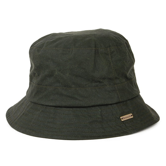 Barbour Hats Lightweight Cotton Bucket Hat - Olive