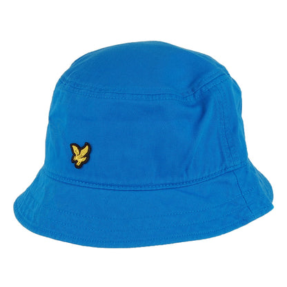 Lyle & Scott Hats Cotton Twill Bucket Hat - Bright Blue