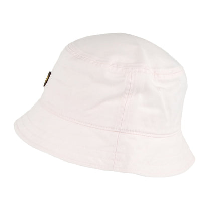 Lyle & Scott Hats Cotton Twill Bucket Hat - Light Pink