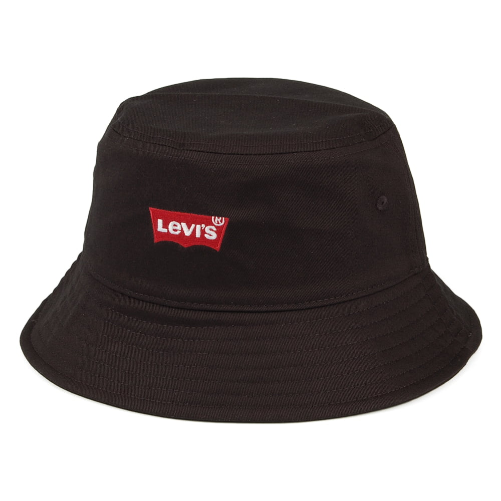 Levi's Hats Batwing Cotton Bucket Hat - Black