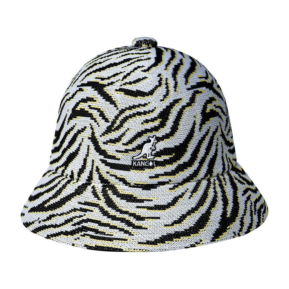 Kangol Carnival Casual Zebra Bucket Hat - Black-White