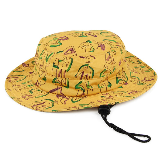 Brixton Hats Lucas Beaufort Bucket Hat - Yellow