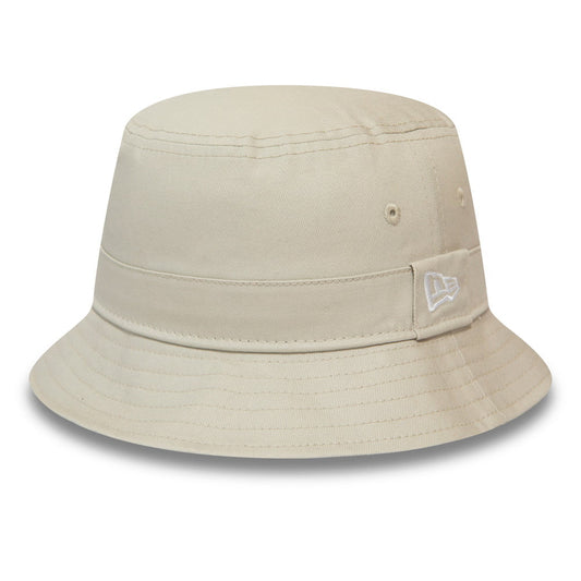 New Era Essential Cotton Bucket Hat - Stone