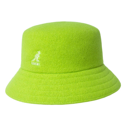 Kangol Lahinch Wool Bucket Hat - Lime