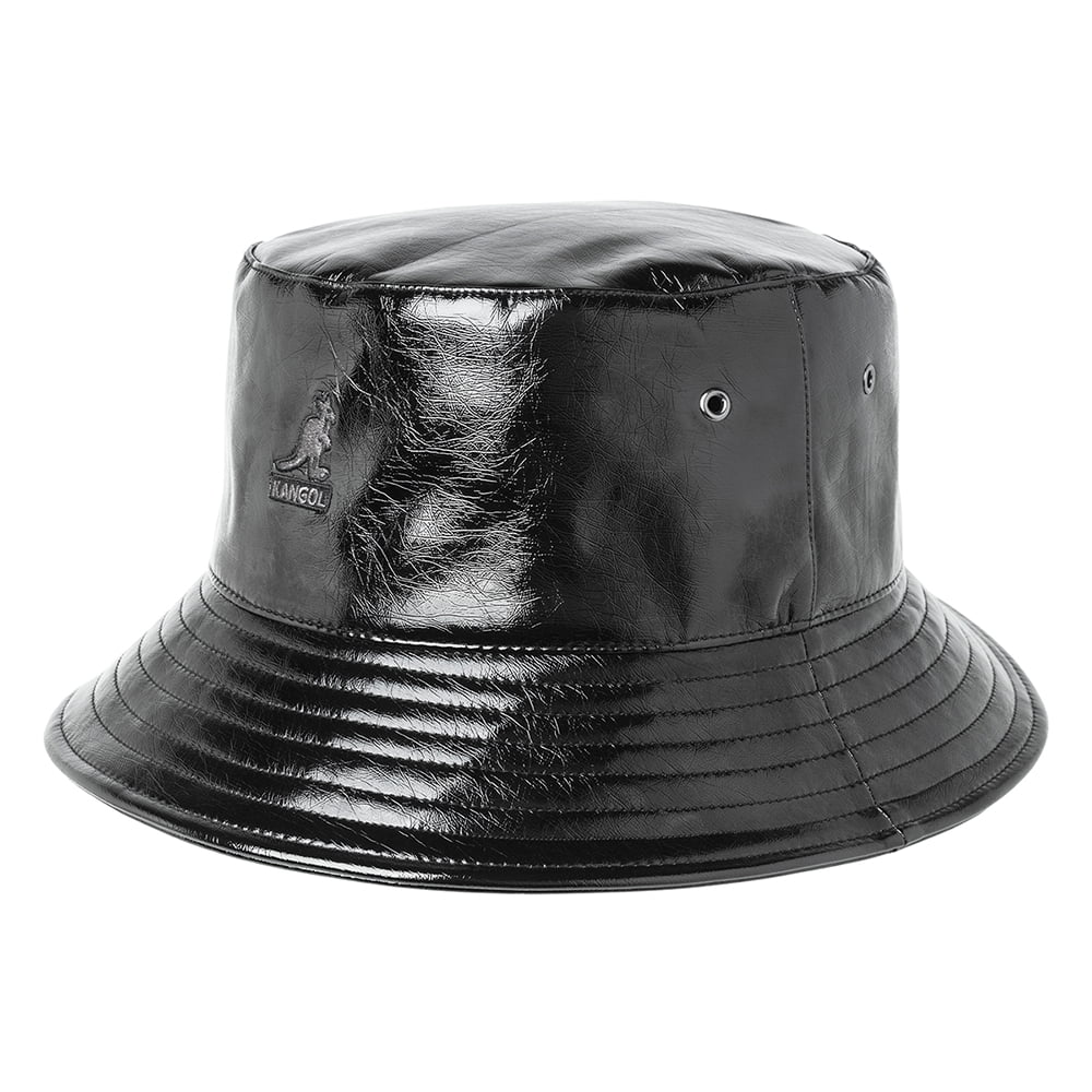 Kangol Future Bucket Hat with Earflaps - Black