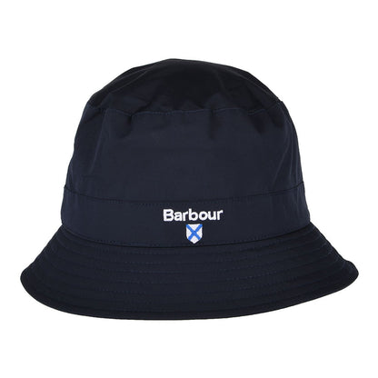 Barbour Hats Crest Waterproof Bucket Hat - Navy Blue