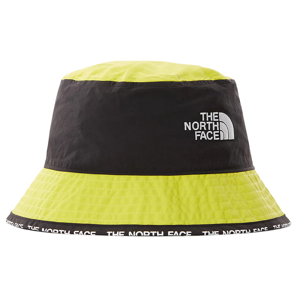 The North Face Hats Cypress Lightweight Packable Bucket Hat - Black-Lime