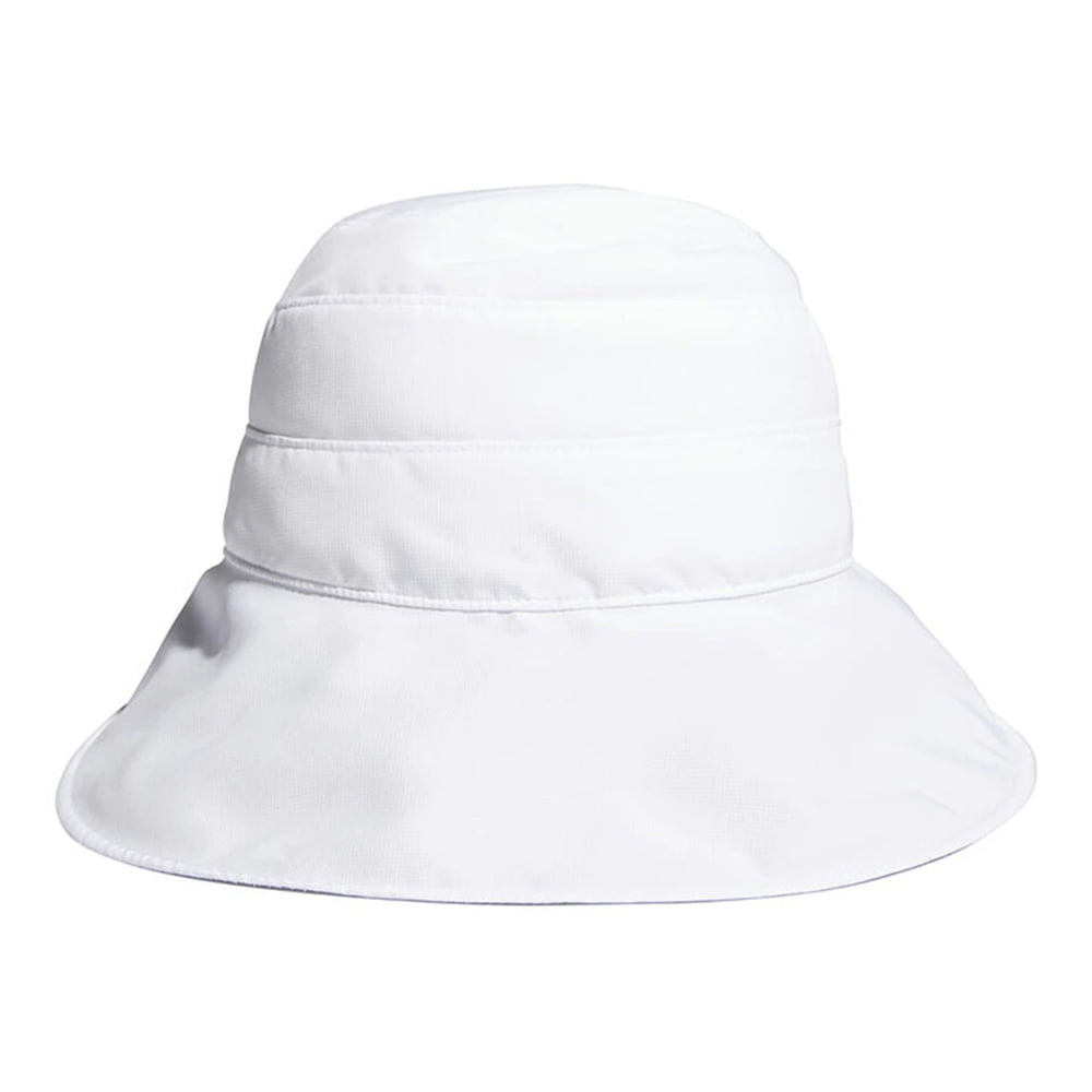 Adidas Hats Womens UPF 50 Bucket Hat - White