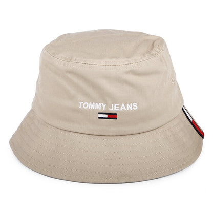 Tommy Hilfiger Hats TJM Sport Organic Cotton Bucket Hat - Beige