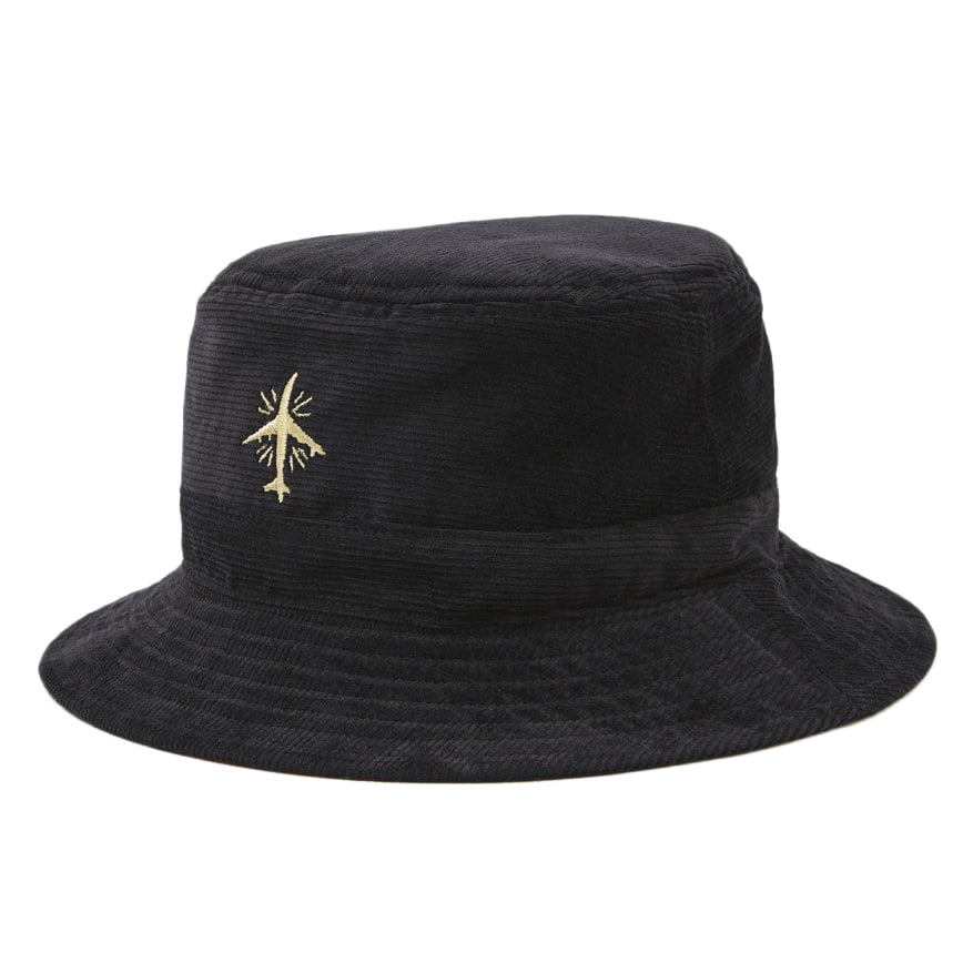 Brixton Hats BB Reversible Bucket Hat - Black