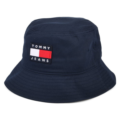 Tommy Hilfiger Hats TJM Heritage Bucket Hat - Navy Blue
