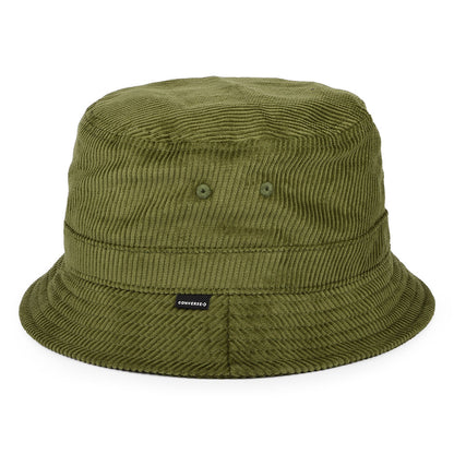 Converse Novelty Corduroy Bucket Hat - Moss