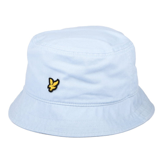 Lyle & Scott Hats Cotton Twill Bucket Hat - Sky Blue