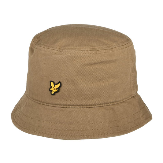 Lyle & Scott Hats Cotton Twill Bucket Hat - Brown