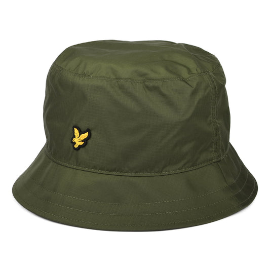 Lyle & Scott Hats Nylon Ripstop Bucket Hat - Olive