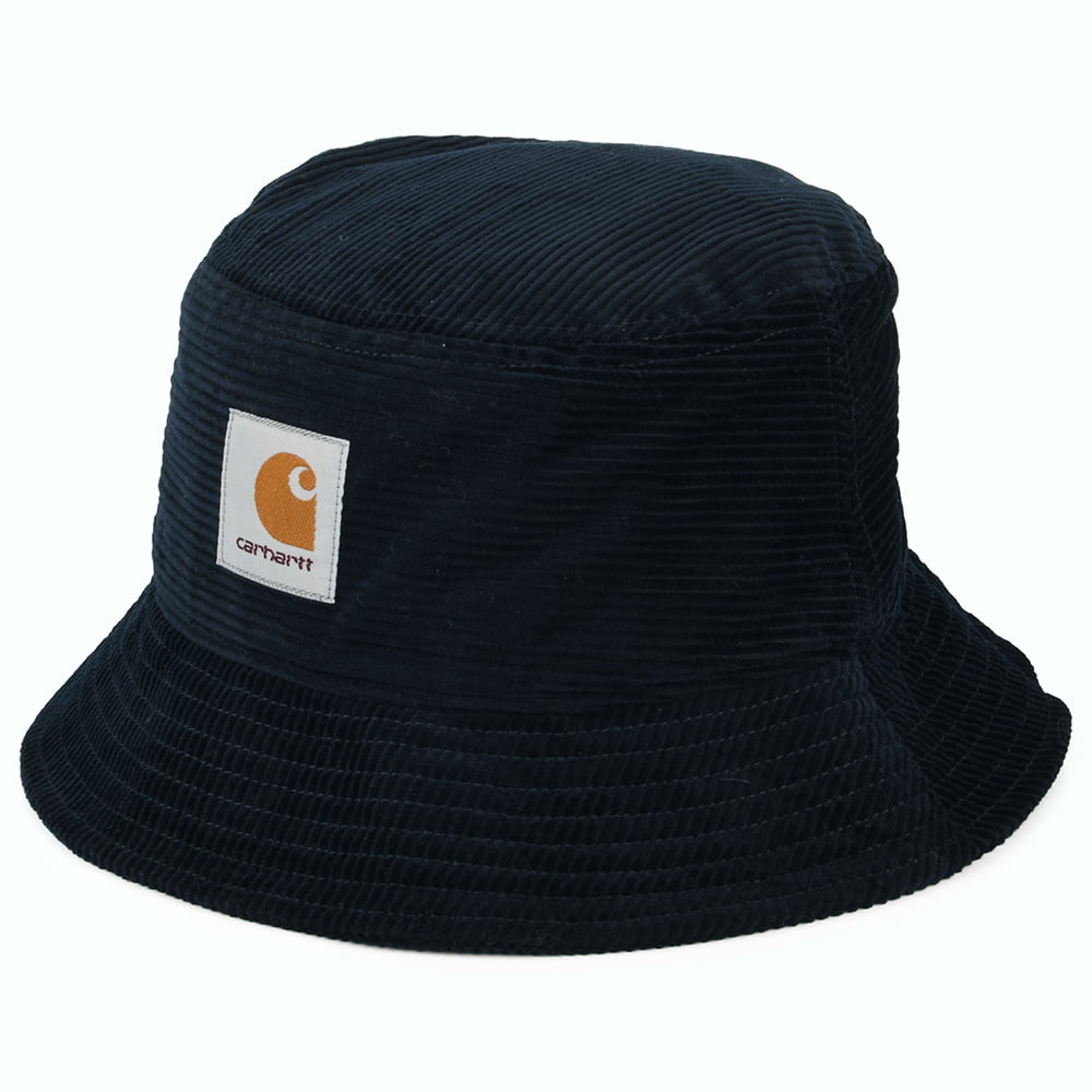 Carhartt WIP Hats Corduroy Bucket Hat - Navy Blue