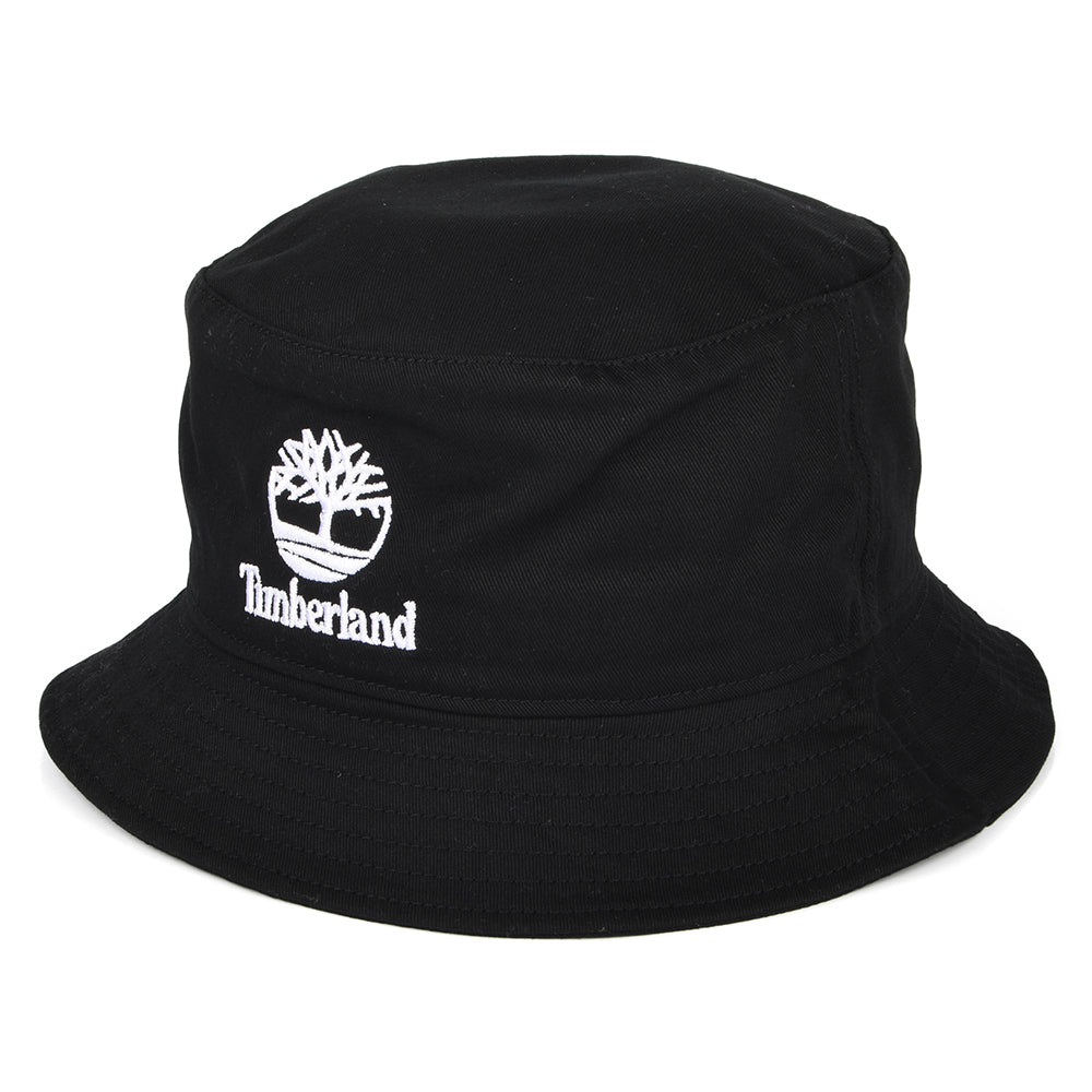 Timberland Hats Youth Culture Cotton Twill Bucket Hat - Black