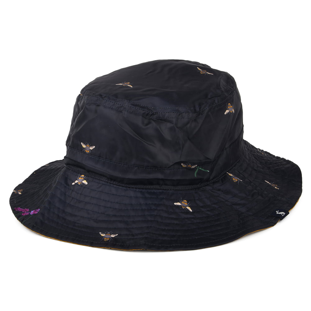Joules Hats Milport Bee Reversible Rain Hat - Navy Blue