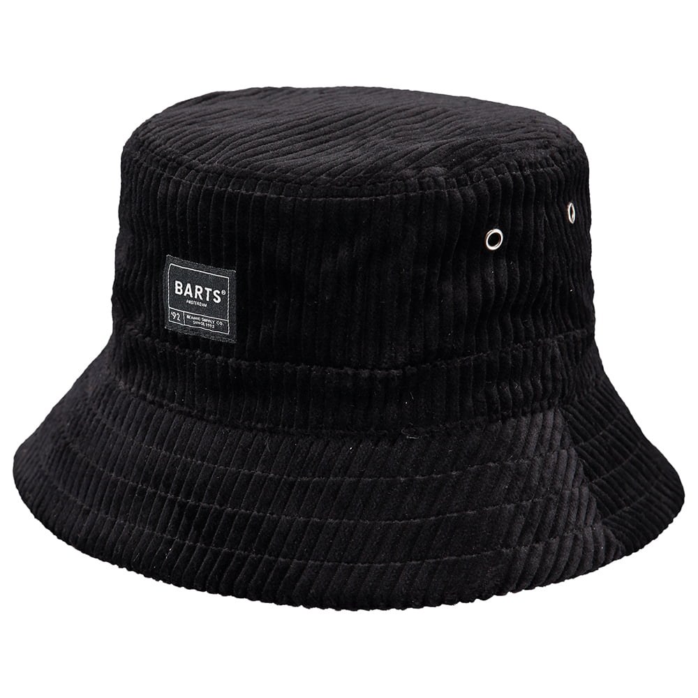 Barts Hats Idoho Corduroy Bucket Hat - Black