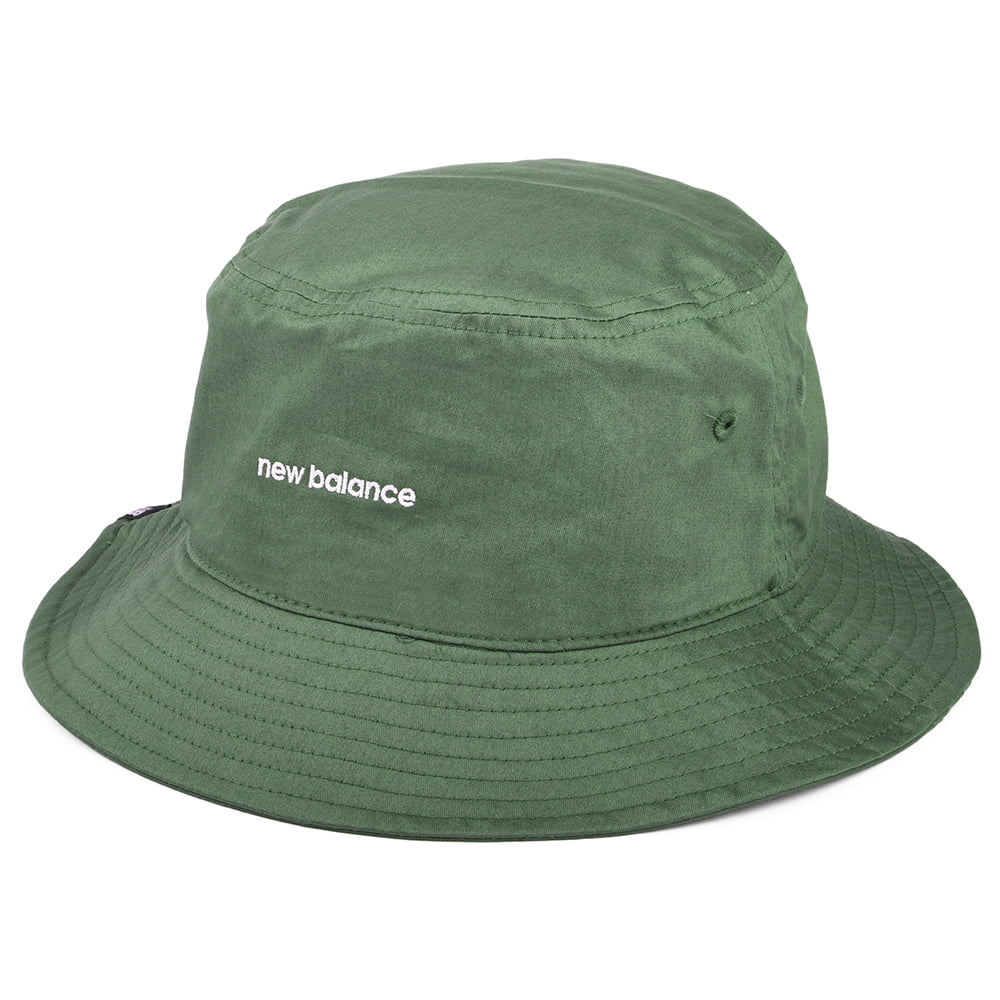 New Balance Hats Cotton Twill Bucket Hat - Olive