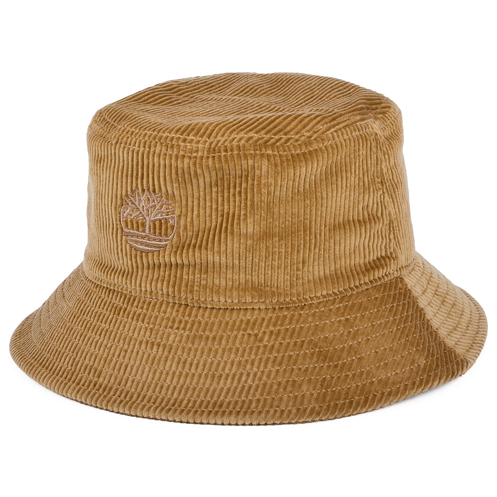 Timberland Hats Corduroy Bucket Hat - Dark Tan