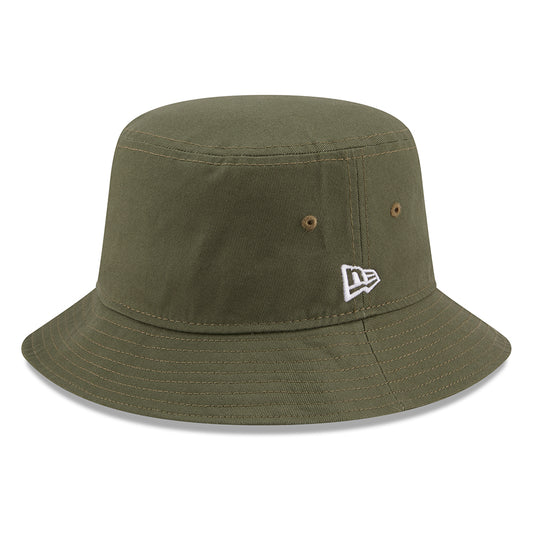 New Era NE Tapered Cotton Bucket Hat - Olive