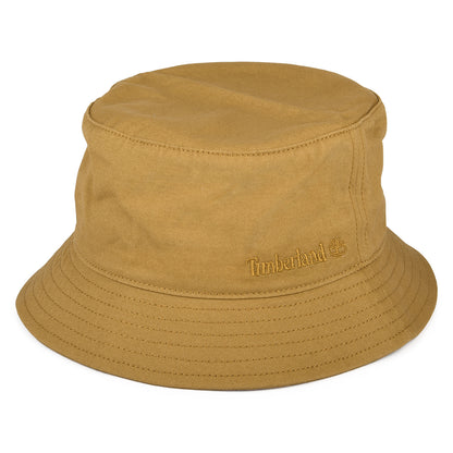 Timberland Hats Peached Cotton Canvas Bucket Hat - Wheat