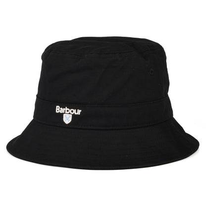 Barbour Hats Cascade Cotton Bucket Hat - Black