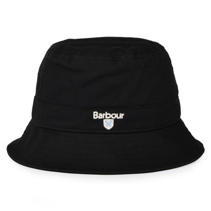 Barbour Hats Cascade Cotton Bucket Hat - Black