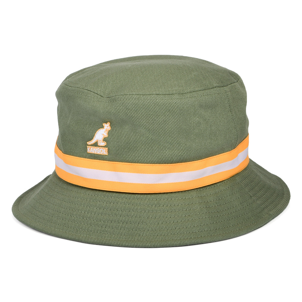 Kangol Stripe Lahinch Bucket Hat - Sage