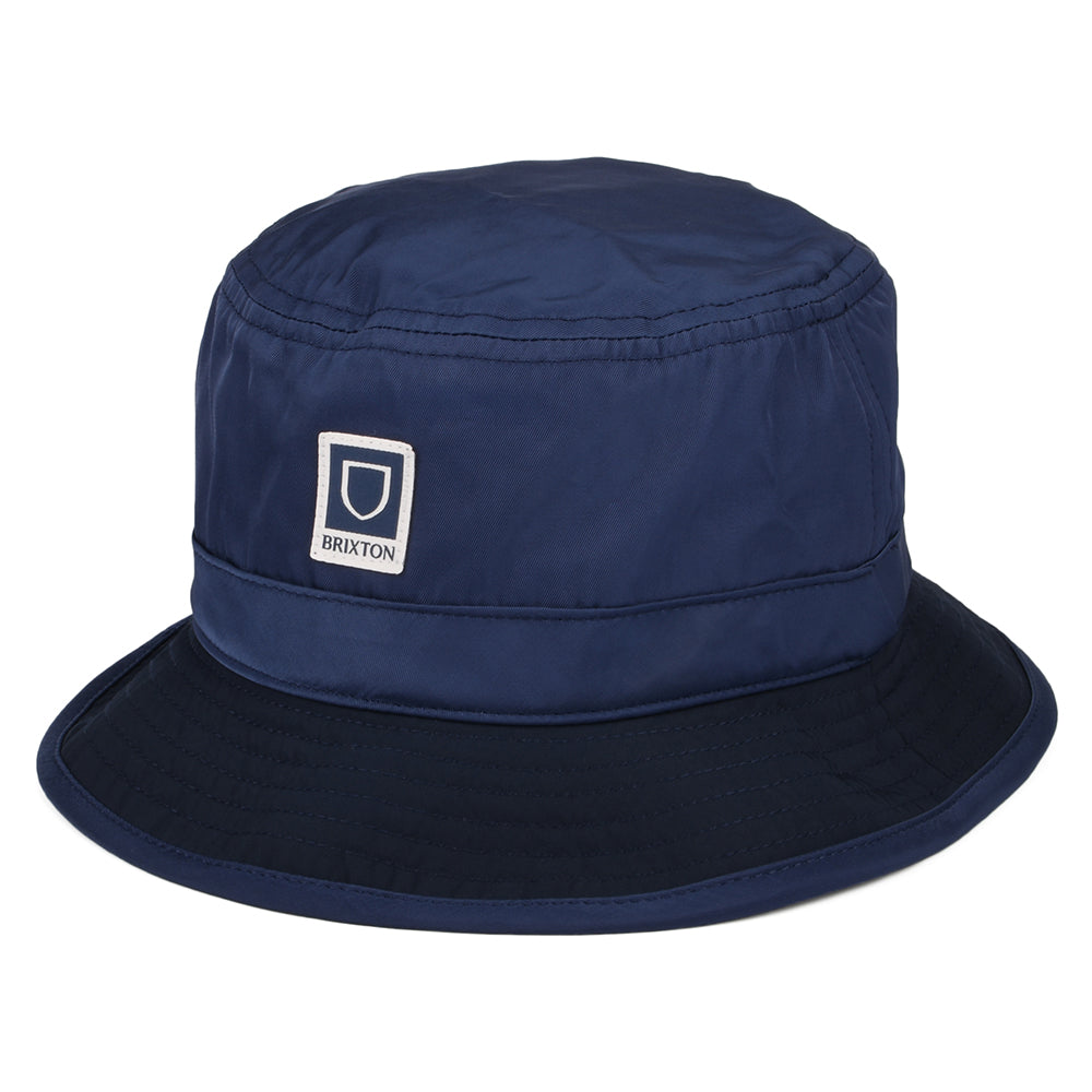 Brixton Hats Beta Packable Bucket Hat - Navy Blue