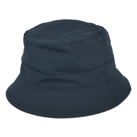 Failsworth Hats Reversible Cotton Bucket Hat - Navy Blue