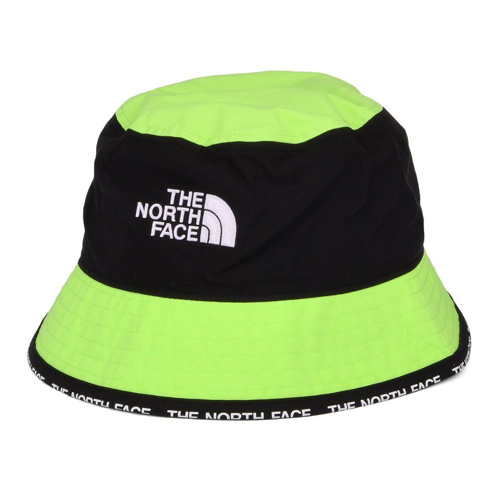 The North Face Cypress Lightweight Packable Bucket Hat - Black-Neon Green