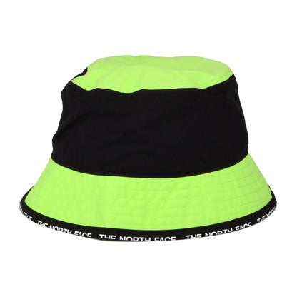 The North Face Cypress Lightweight Packable Bucket Hat - Black-Neon Green