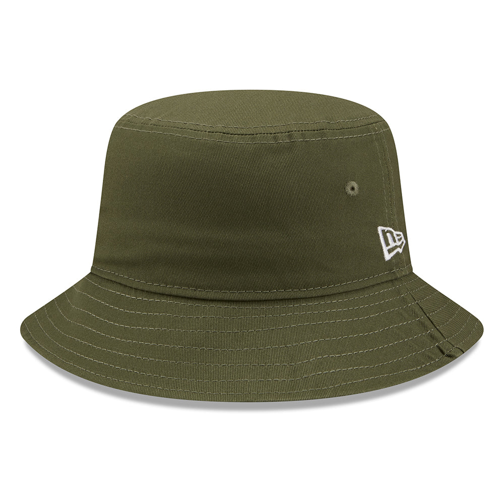 New Era Cotton Tapered Bucket Hat - NE Essential - Olive