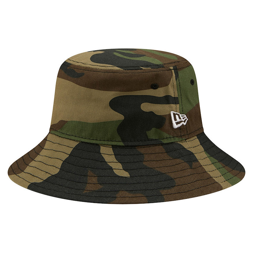New Era Patterned Cotton Tapered Bucket Hat - Camouflage