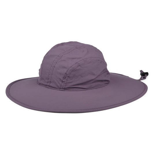 Scala Hats Florenzia Nylon Wide Brim Boonie Hat - Fig