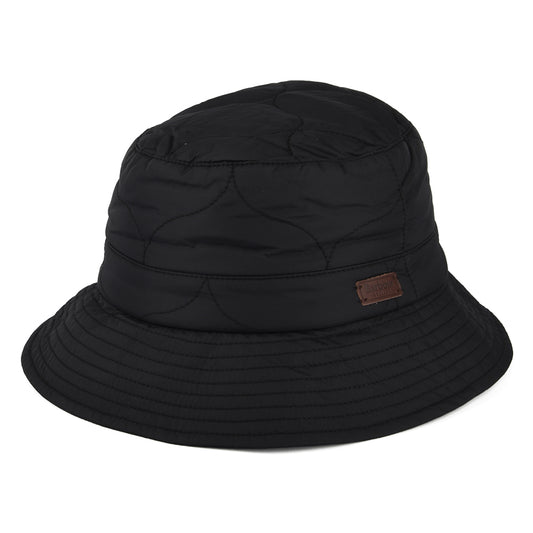 Barbour Hats Onion Quilt Bucket Hat - Black