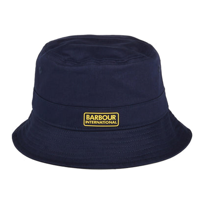 Barbour International Norton Drill Cotton Bucket Hat - Navy Blue