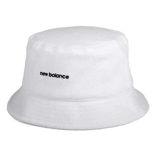 New Balance Hats Terry Lifestyle Bucket Hat - White